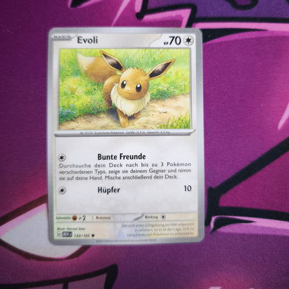 Evoli 151 Deutsch Near Mint Pokemon TCG