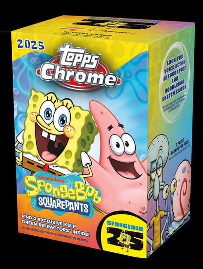 Topps Chrome SpongeBob 25th Anniversary - Value Box