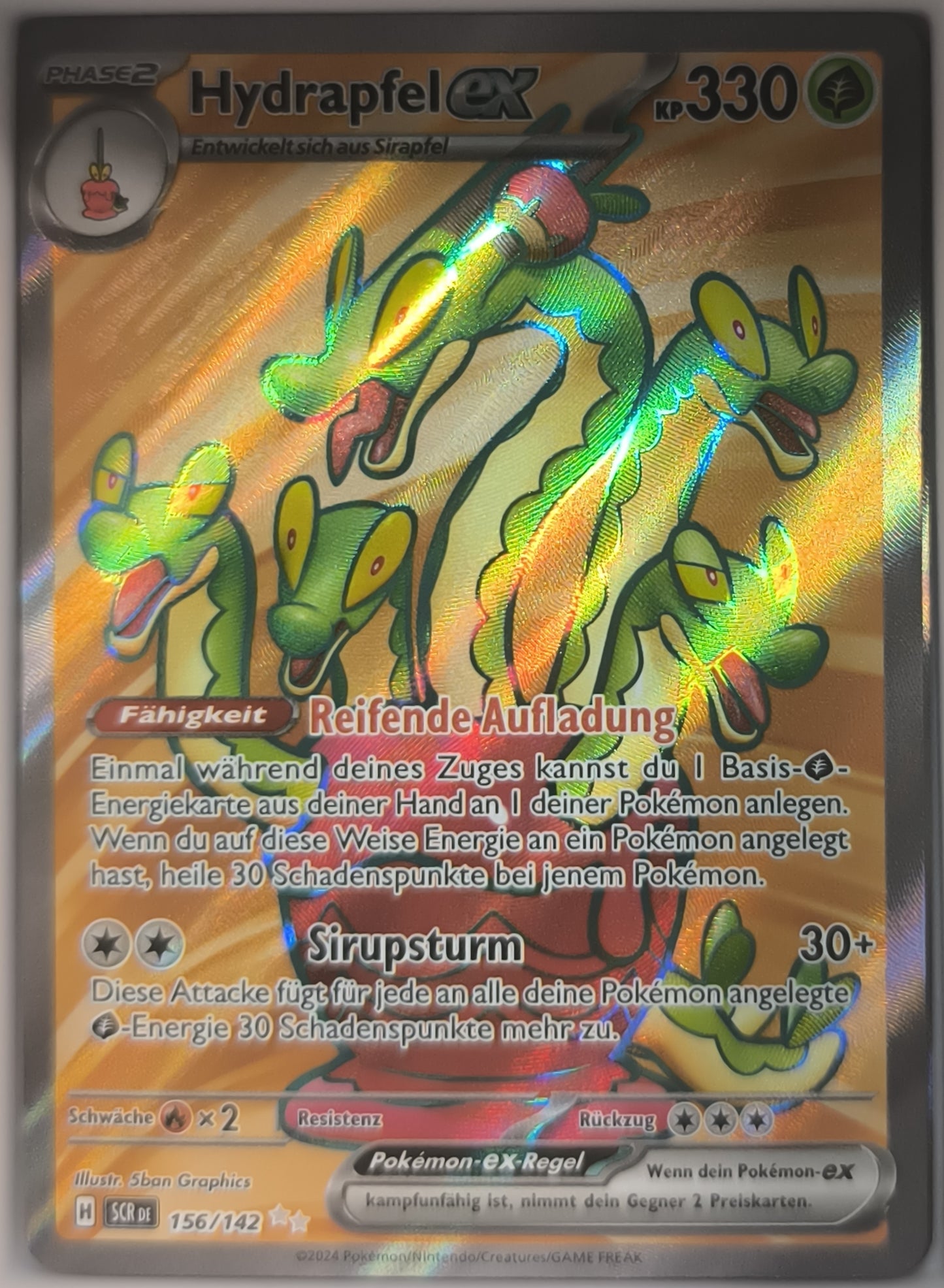 Hydrapple ex (SCR 156)
Stellar Crown NM Deutsch Pokemon TCG