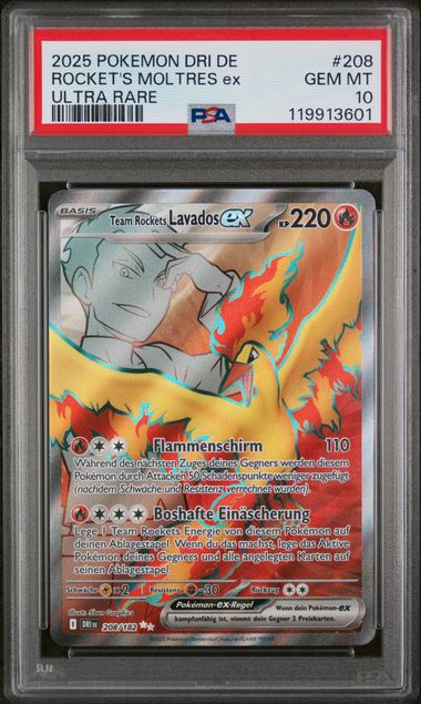 Team Rockets Lavados PSA 10 Ewige Rivalen Deutsch - Lachsnacken - Shop