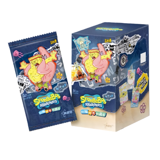 Kayou Spongebob 25th TCG Blue Booster Box Chinesisch - Lachsnacken-Shop