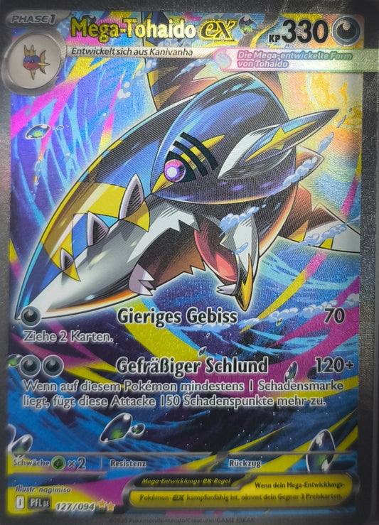 Mega Torhaido 127/094 Fatale Flammen Deutsch Pokemon TCG - Lachsnacken-Shop