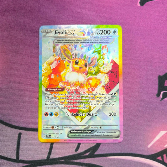 Evoli EX Prismatische Entwicklungen Promo Boosterfrisch