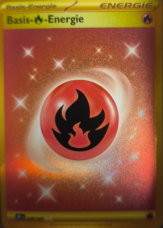 Basis Feuerenergie Obsidian Flames NM Deutsch - Lachsnacken-Shop