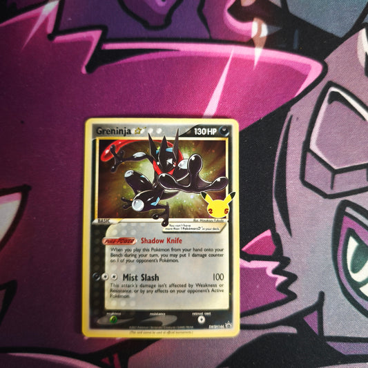 Greninja Goldstar Celebrations Near Mint Englisch