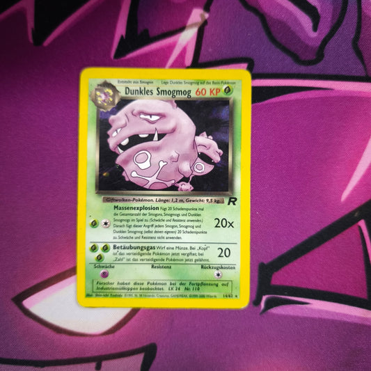 Dunkles Smogmog Team Rocket Deutsch Zustand: Good