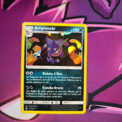 Quajutsu Unbroken Bonds Französisch Near Mint Pokemon TCG