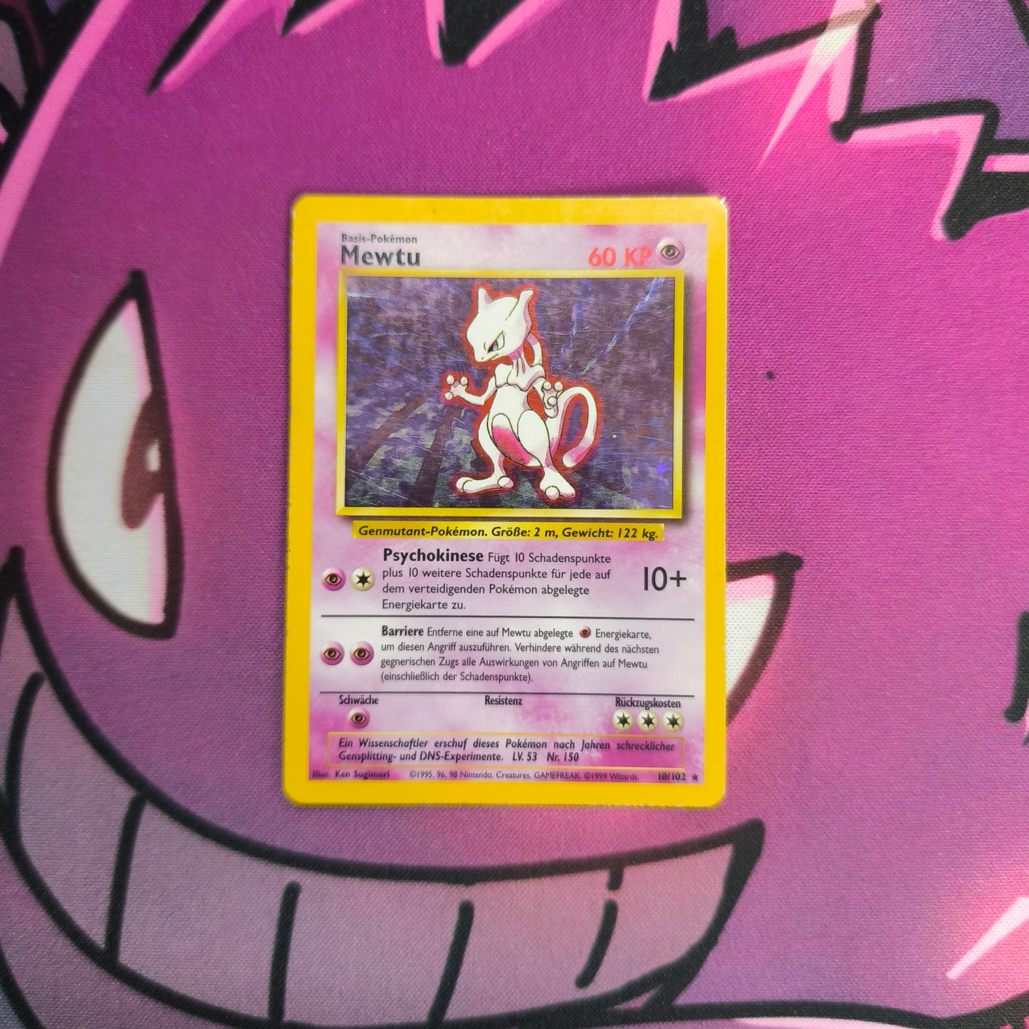 Mewtu Base Set Zustand: Excellent