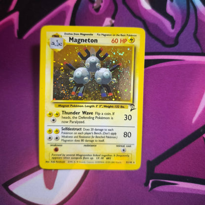 Magneton Base Set 2 Excellent Pokemon TCG