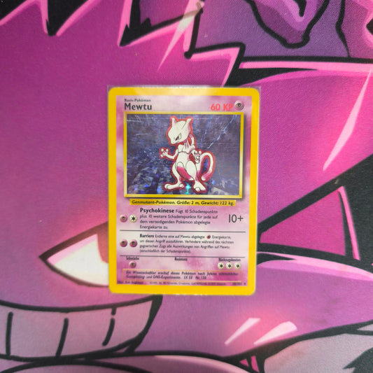 Mewtu Base Set Zustand: Good-Excellent