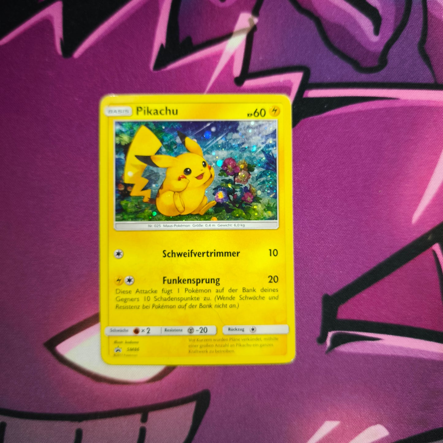 Pikachu Promo SM86 Excellent Pokemon TCG