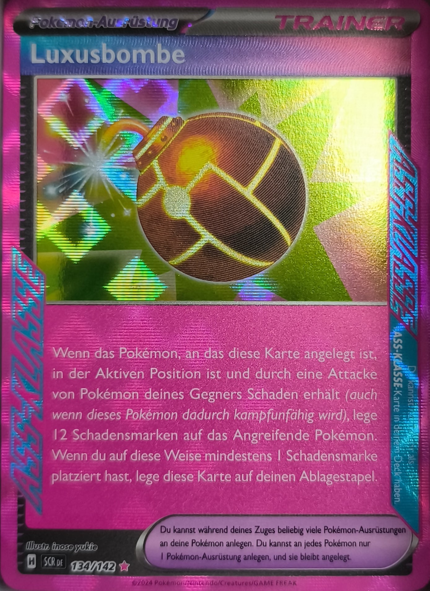 Luxusbombe Stellarkrone NM Pokemon TCG - Lachsnacken-Shop