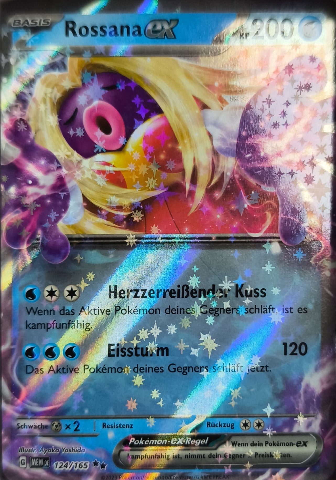 Rosana EX 151 Near Mint Deutsch Pokemon TCG - Lachsnacken-Shop