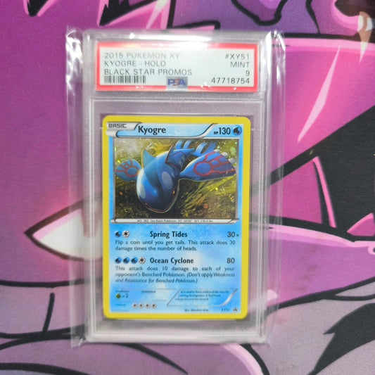 Kyogre Holo Black Star Promo 2015 PSA 9