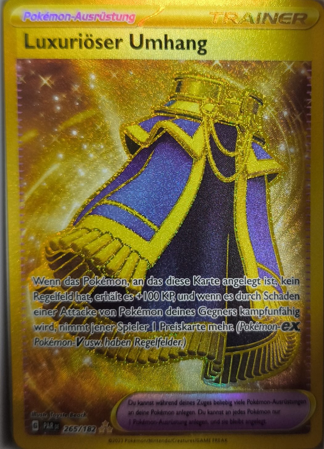 Luxuriöser Umhang Goldkarte Paradox Rift NM Deutsch - Lachsnacken-Shop