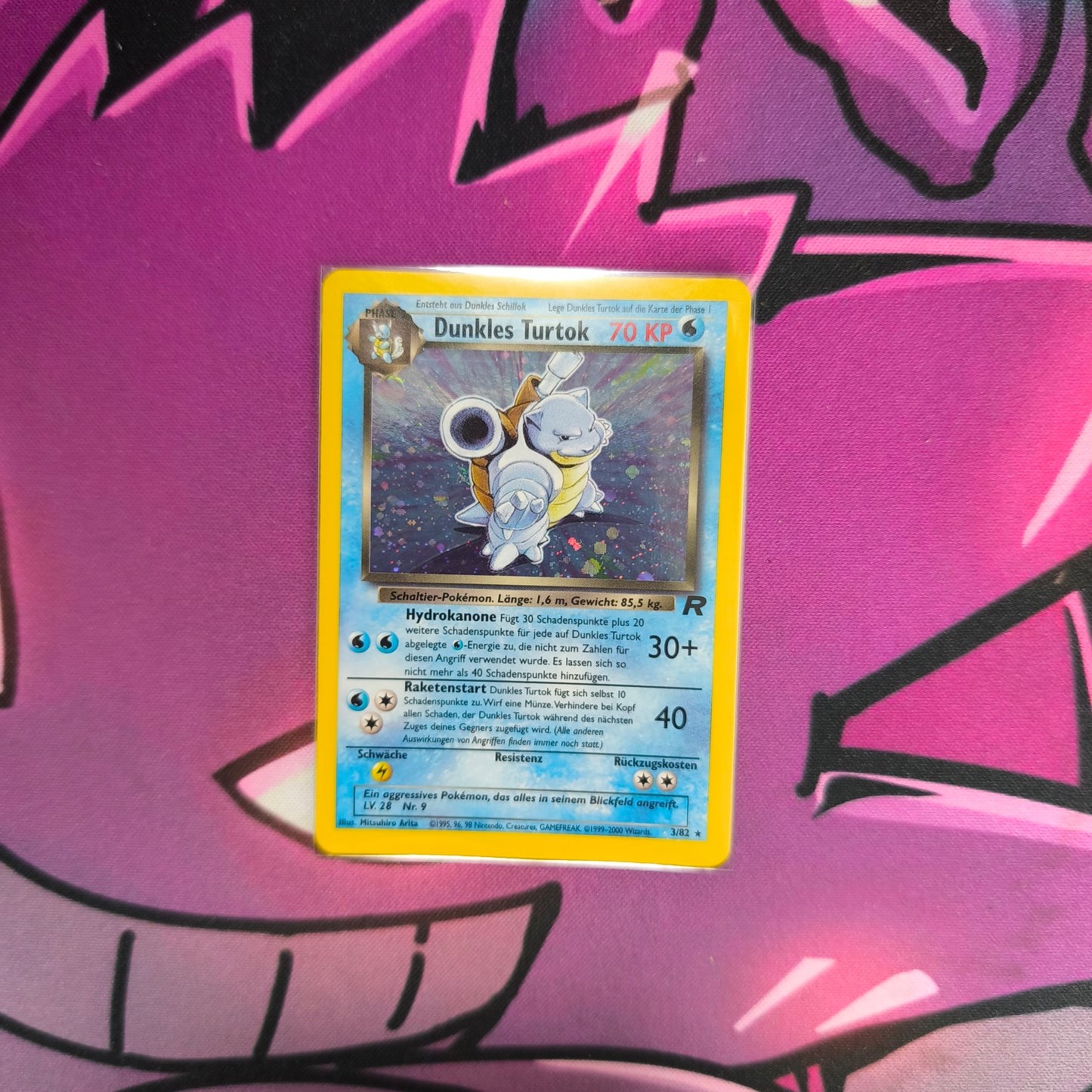Dunkles Turtok Team Rocket Zustand: Near Mint