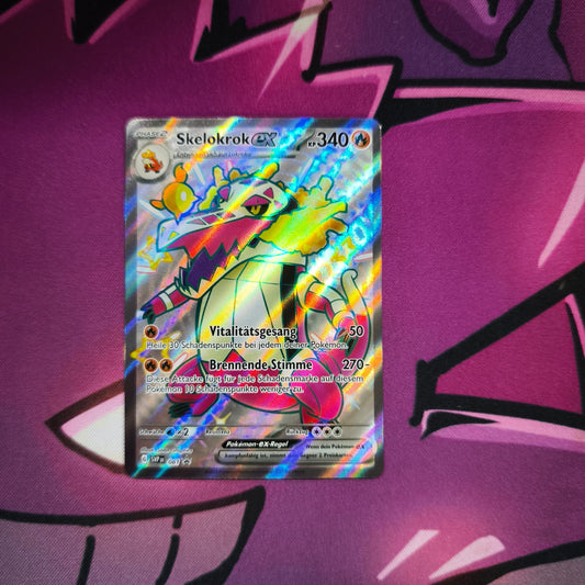 Skelokrok Shiny Full Art Paldeas Schicksale Near Mint