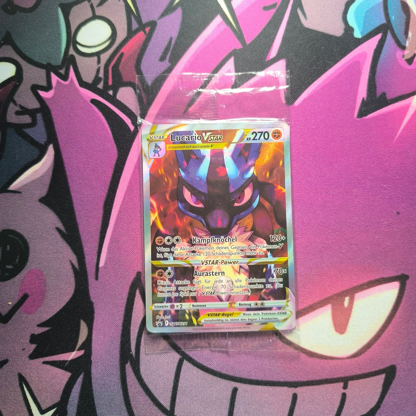 Lucario VSTAR Promo- Sealed Boosterfrisch