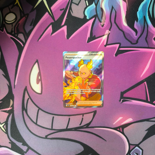 Feuerspucker Fatale Flammen Full Art Boosterfrisch