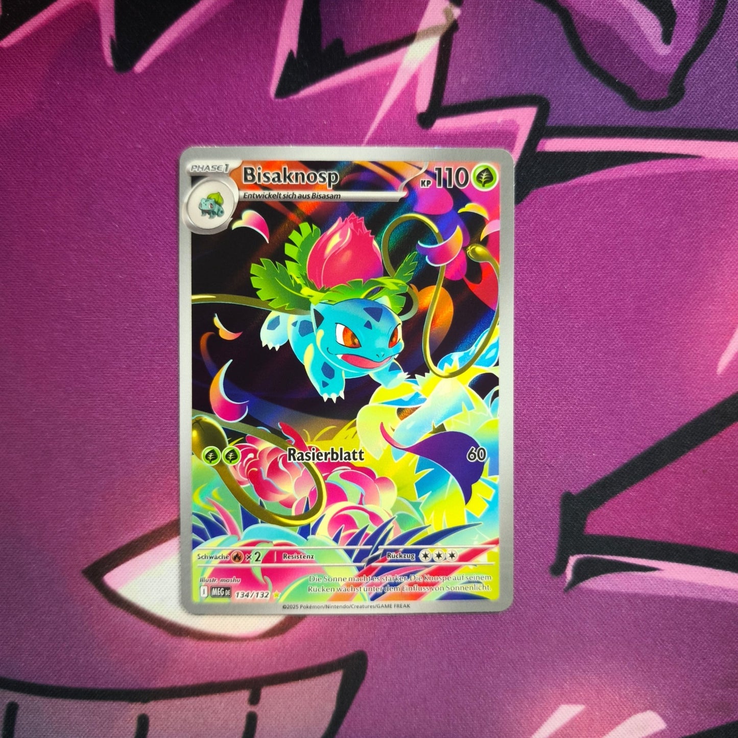 Bisaknosp Mega Entwicklungen Deutsch Near Mint Pokemon TCG - Lachsnacken - Shop