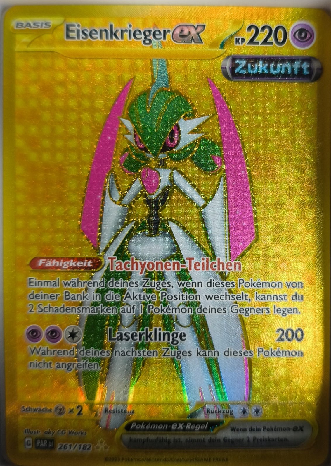 Eisenkrieger Ex Goldkarte Paradox Rift NM Deutsch - Lachsnacken-Shop