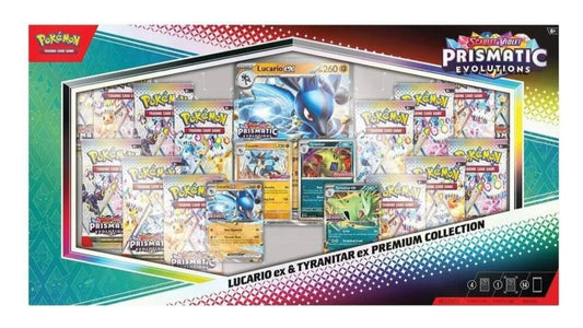 Prismatische Entwicklungen Lucario EX & Despotar EX Premium Collection