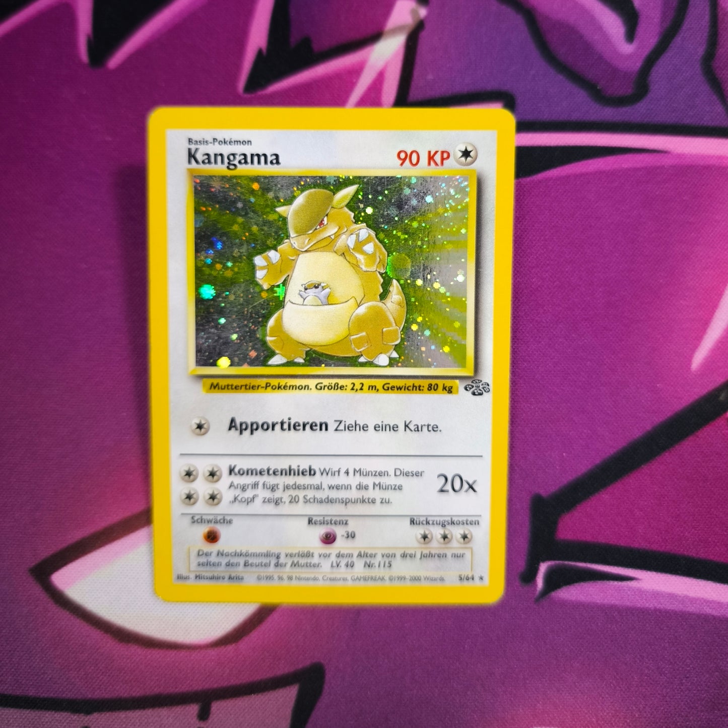 Kangama Jungle Set Deutsch Zustand: Excellent Pokemon Tcg