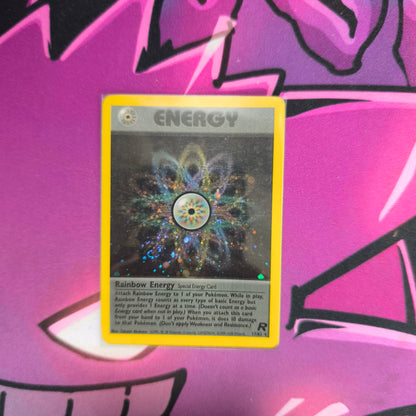 Regenbogen-Energie Team Rocket Zustand: Excellent-Near Mint