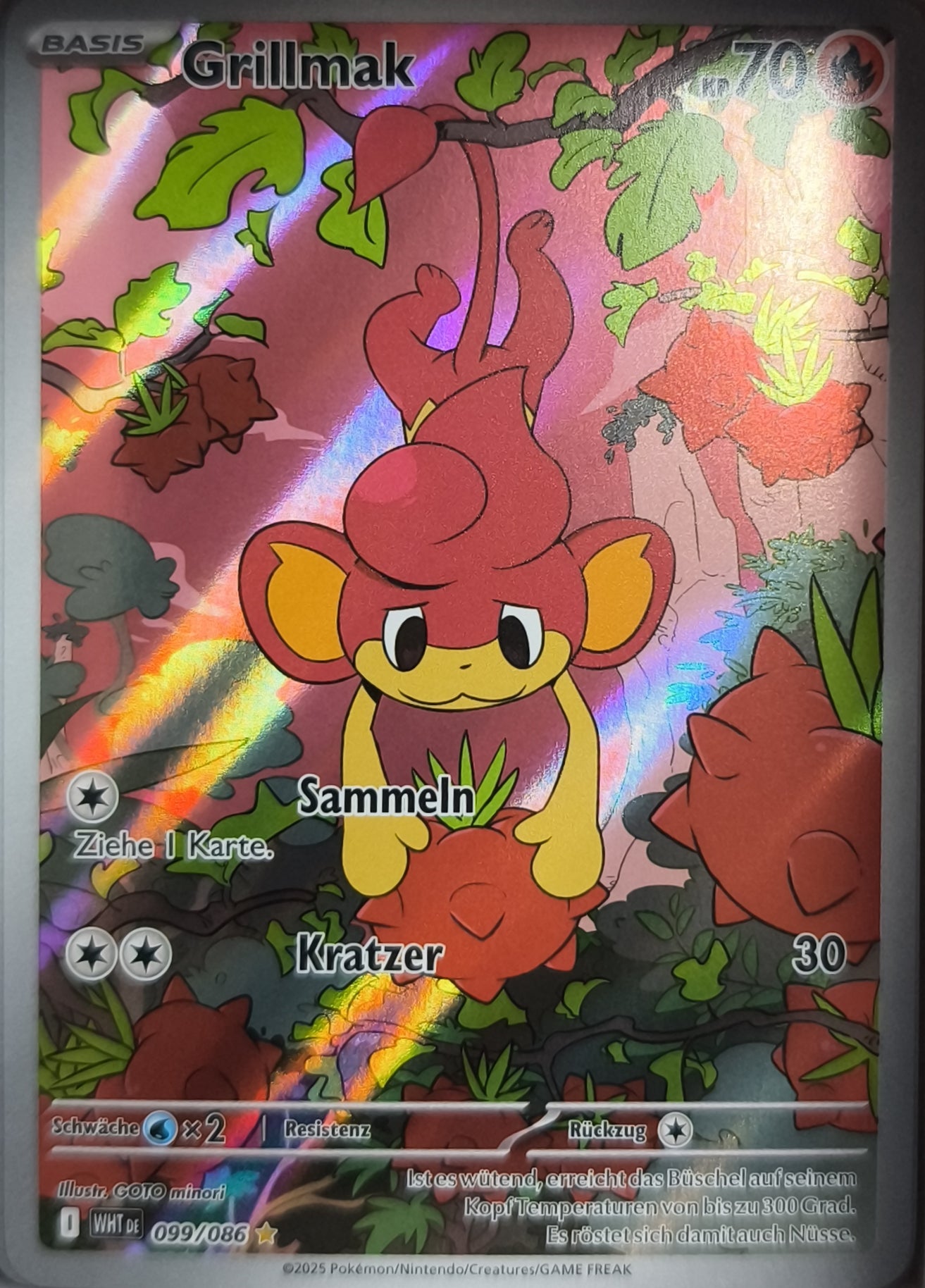 Grillmak Deutsch Weiße Flammen Sealed Pokemon TCG - Lachsnacken-Shop