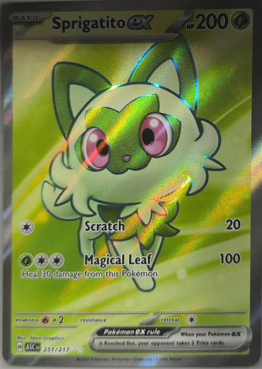 Felori-ex 251/217 NM Pokemon TCG - Lachsnacken-Shop
