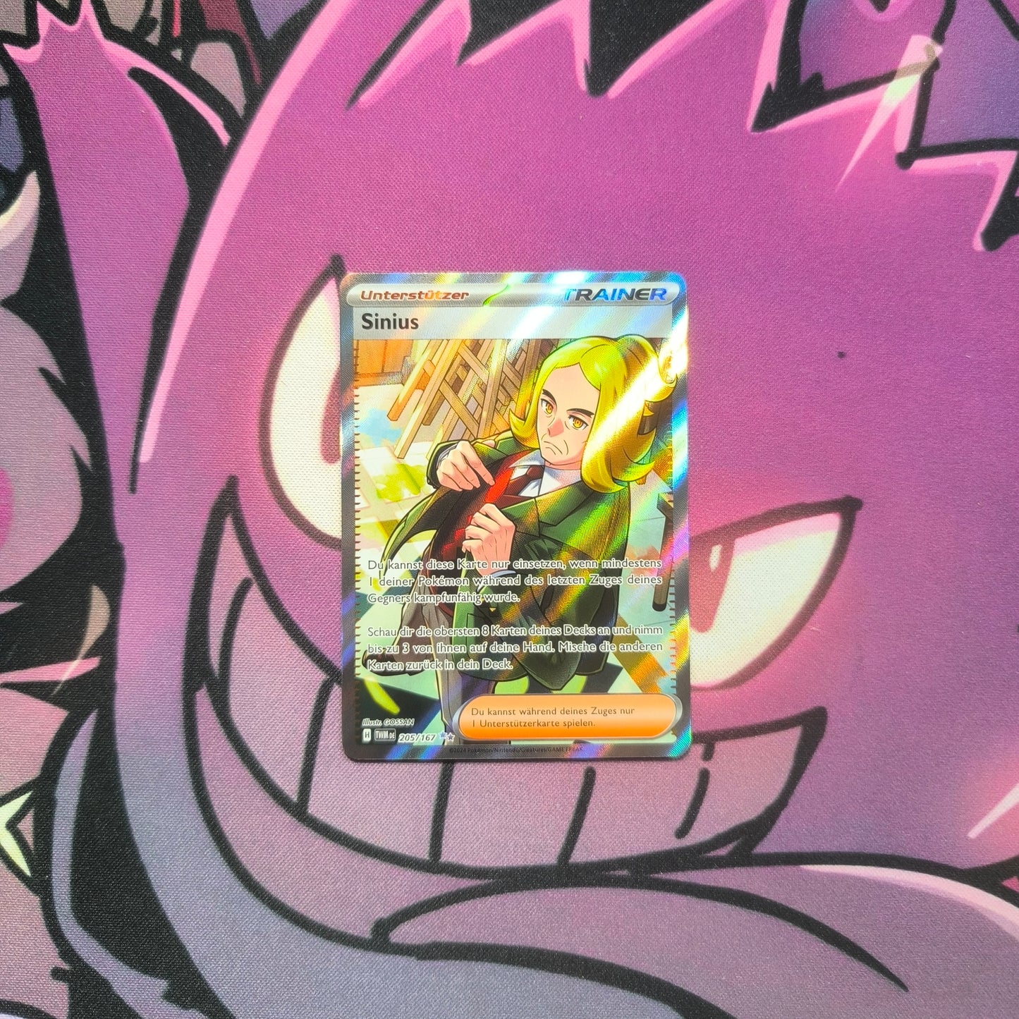 Sinius Maskerade im Zwielicht Near Mint Pokemon TCG