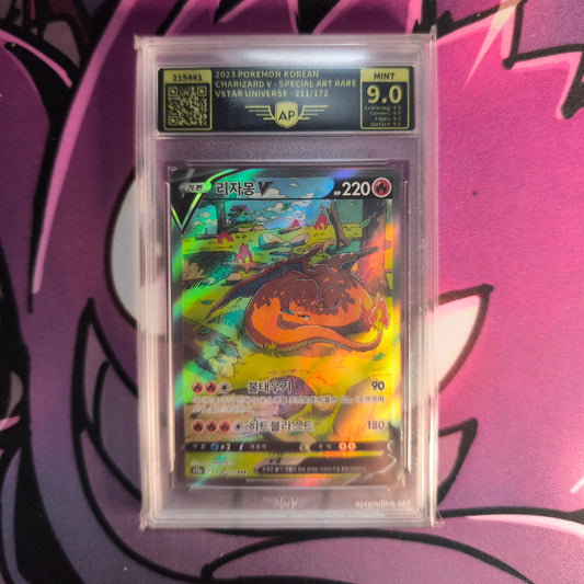 Glurak Special Illustration Rare Vstar Universe AP Grading 9