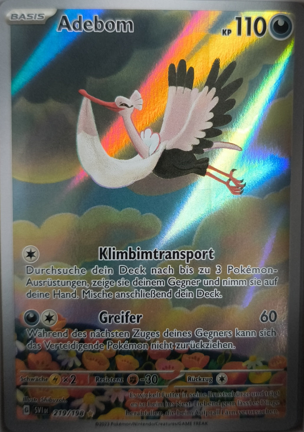 Adebom Promo Scarlet & Violet NM Pokemon TCG
