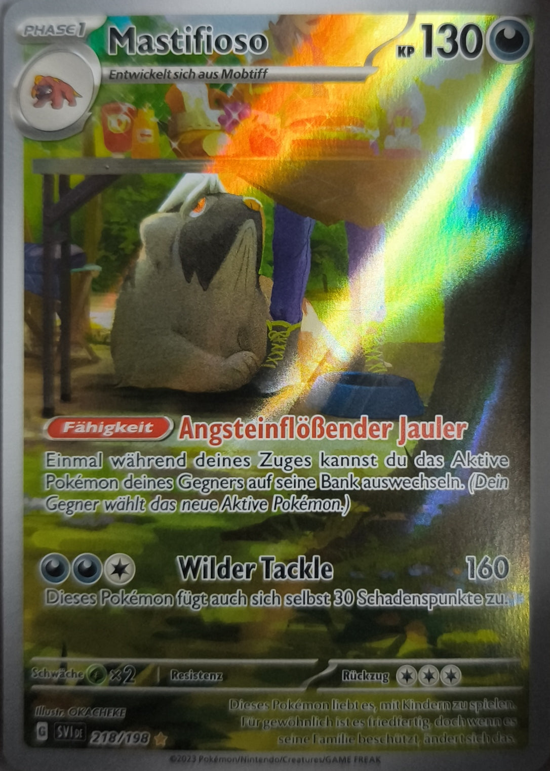 Mastifioso Promo Scarlet & Violet NM Pokemon TCG