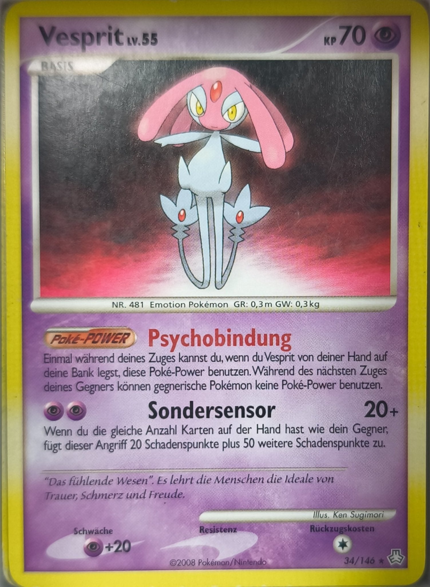 Vesprit Lv.55 (LA 34) Erwachte Legenden - Good - Lachsnacken-Shop