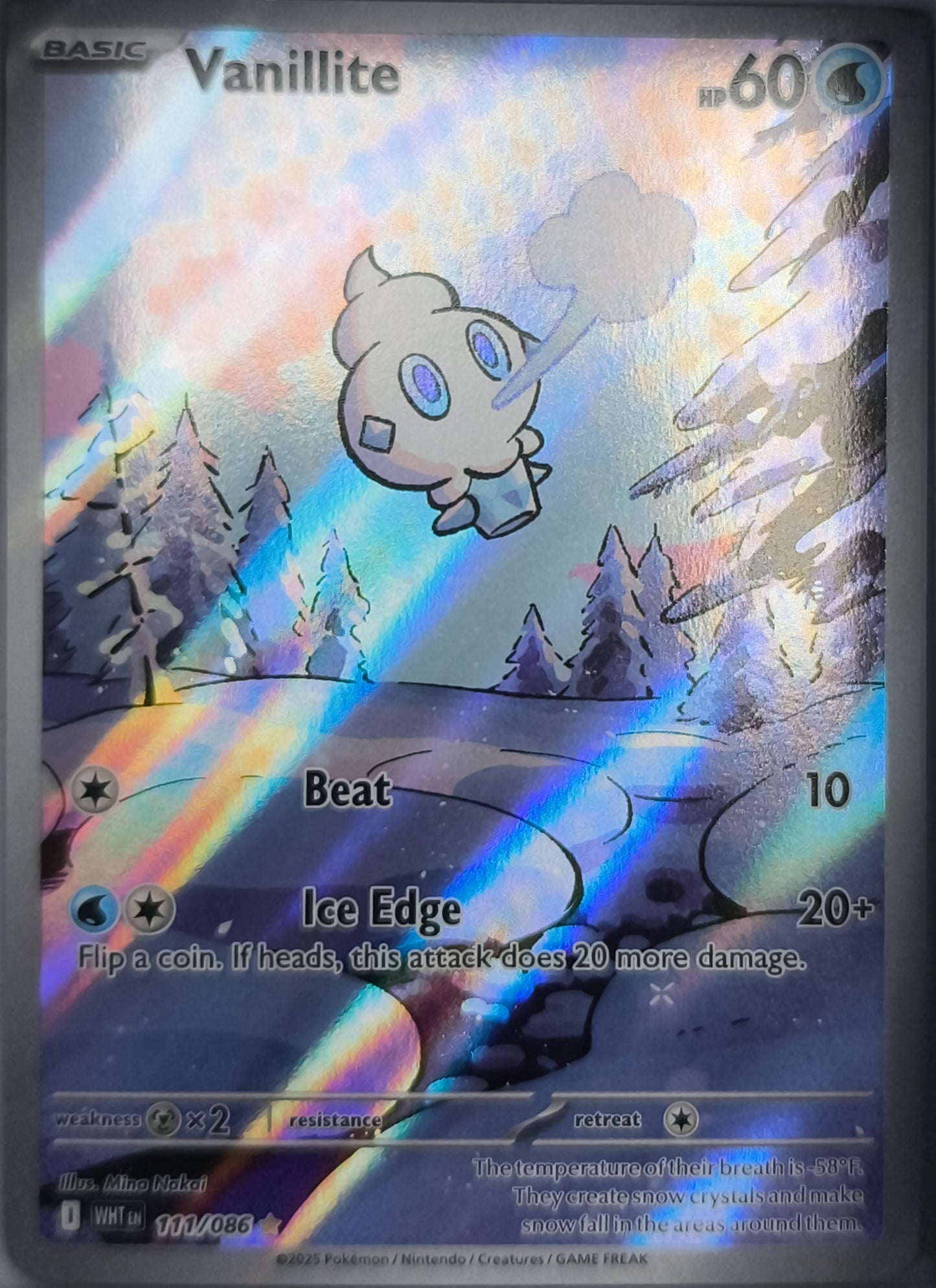 Gelatini 111/086 Englisch Weiße Flammen Pokemon TCG