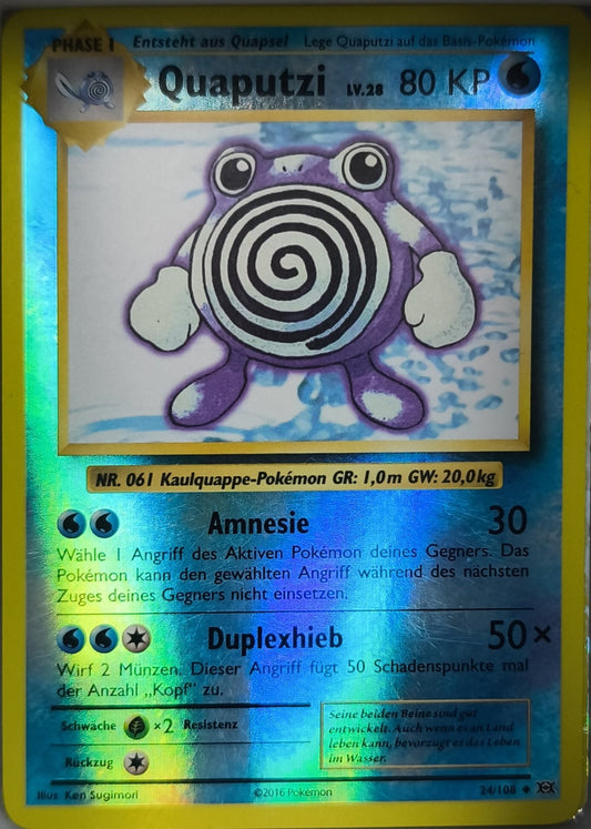 Quaputzi Reverse Holo Evolutions Deutsch Excellent - Lachsnacken-Shop