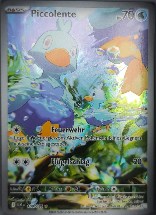 Piccolente 109/086 Deutsch Weiße Flammen Pokemon TCG - Lachsnacken-Shop