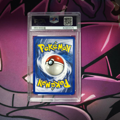 Glumanda Fire Red Leaf Green Reverse Holo PSA 7 Mint