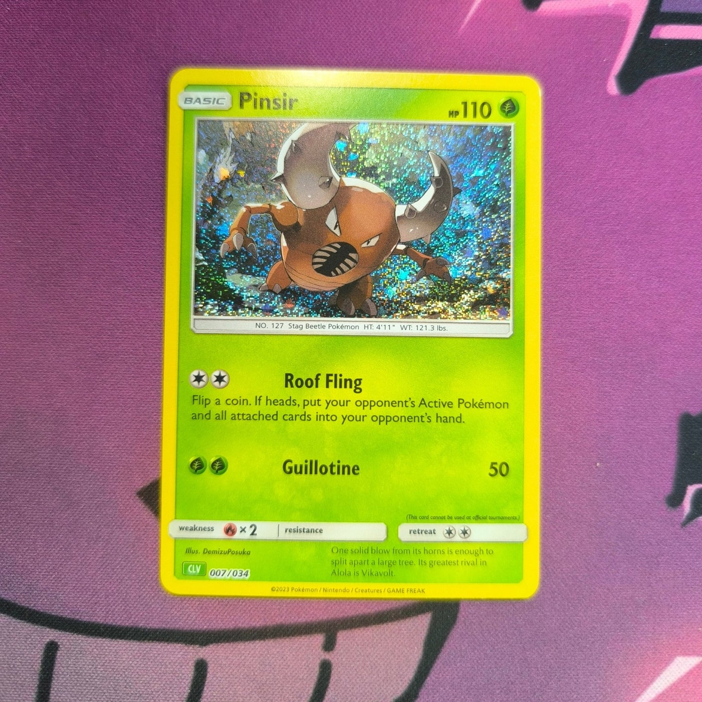 Pinsir Classic Collection Boosterfrisch Pokemon TCG - Lachsnacken - Shop