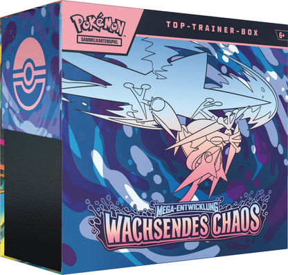 Wachsendes Chaos Top Trainer Box Pokemon TCG