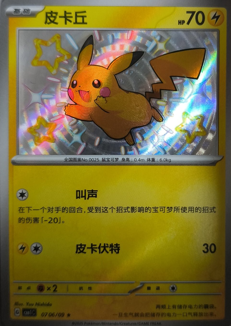 Shiny Pikachu Gem Pack Volume 1 Near Mint Pokemon TCG - Lachsnacken-Shop
