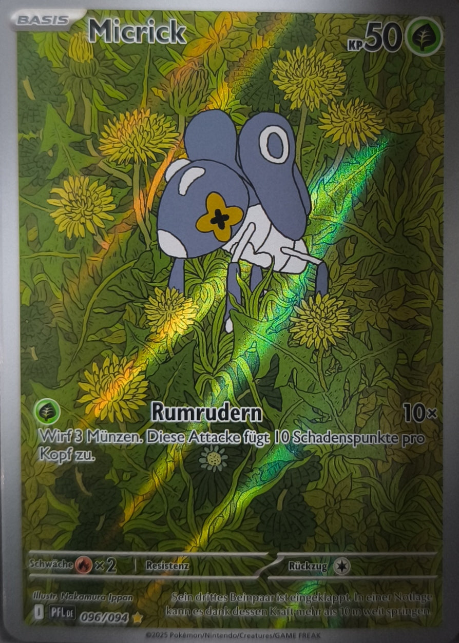Micrick Illustration Rare Fatale Flammen Deutsch NM Pokemon TCG