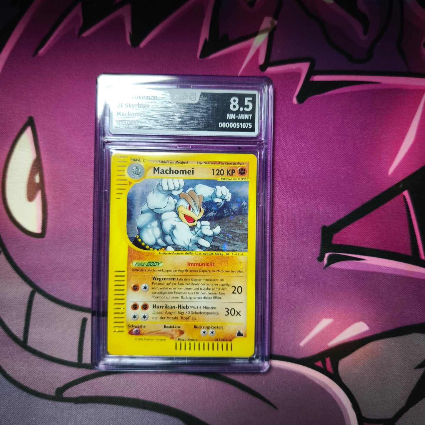 Machomei Deutsch Skyridge Holo H15/H32 AOG 8,5