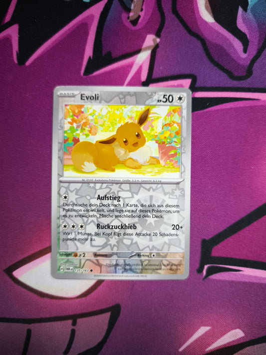 Evoli Maskerade im Zwielicht Reverse Holo Deutsch Near Mint Pokemon TCG