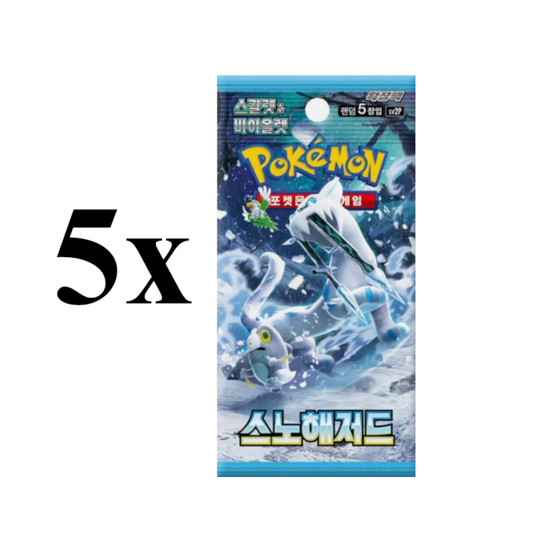 Snow Hazard 5er Booster Bundle